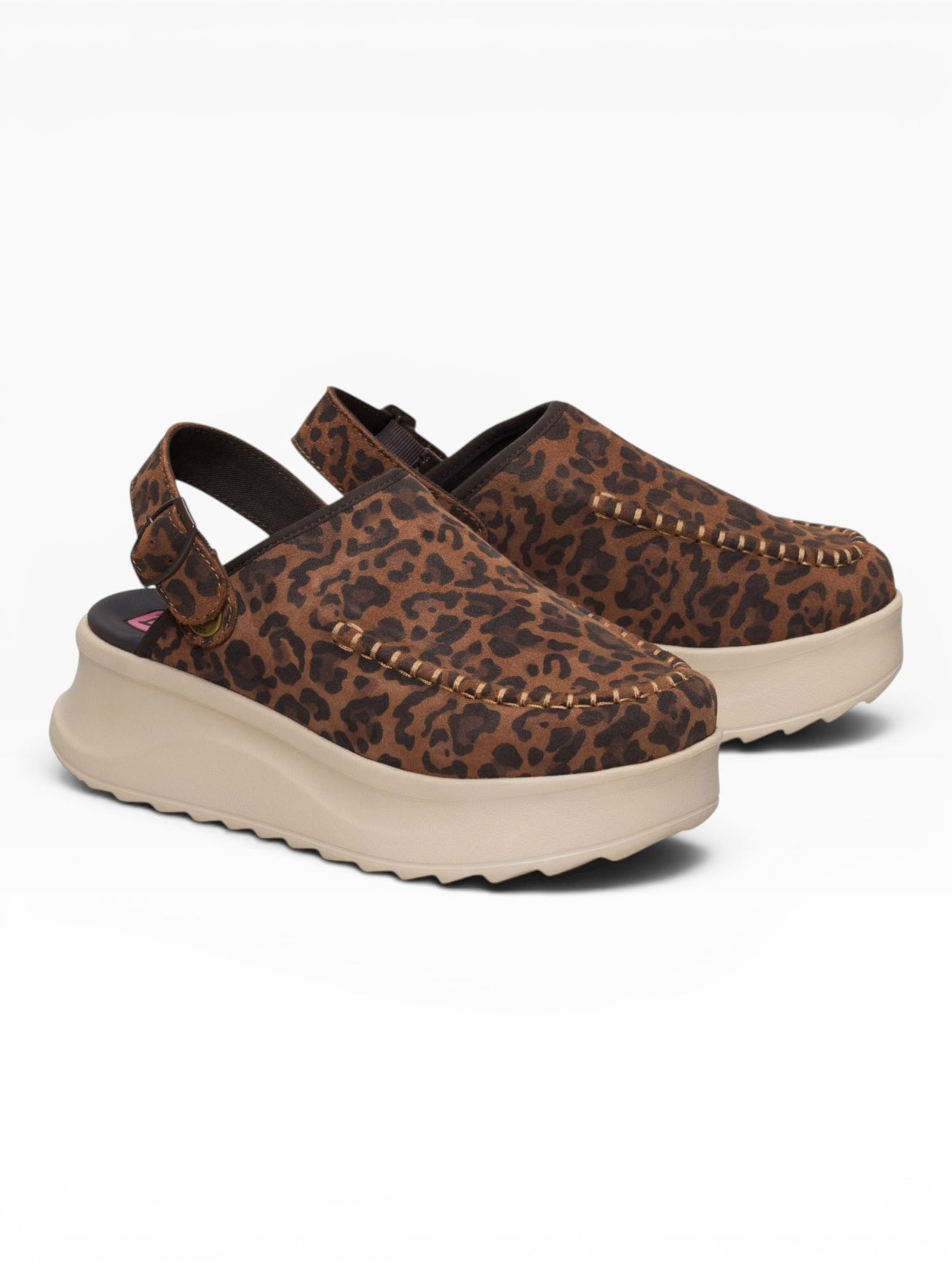 HEY DUDE DELRAY CLOG 2GA LEOPARD