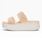 HEY DUDE AUSTIN SLIDE WOVEN 0QT BOLDER TAN