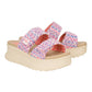 HEY DUDE DELRAY SURF IN TESSUTO ROSA MULTI