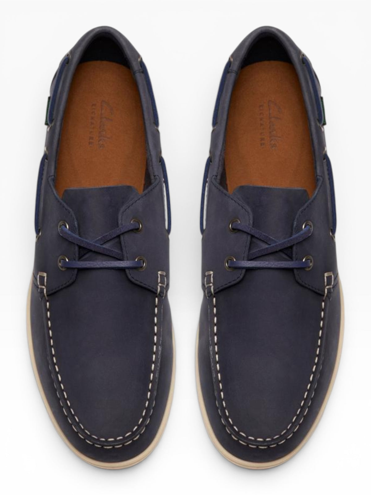 CLARKS CHARMOUNT NAVY BLU