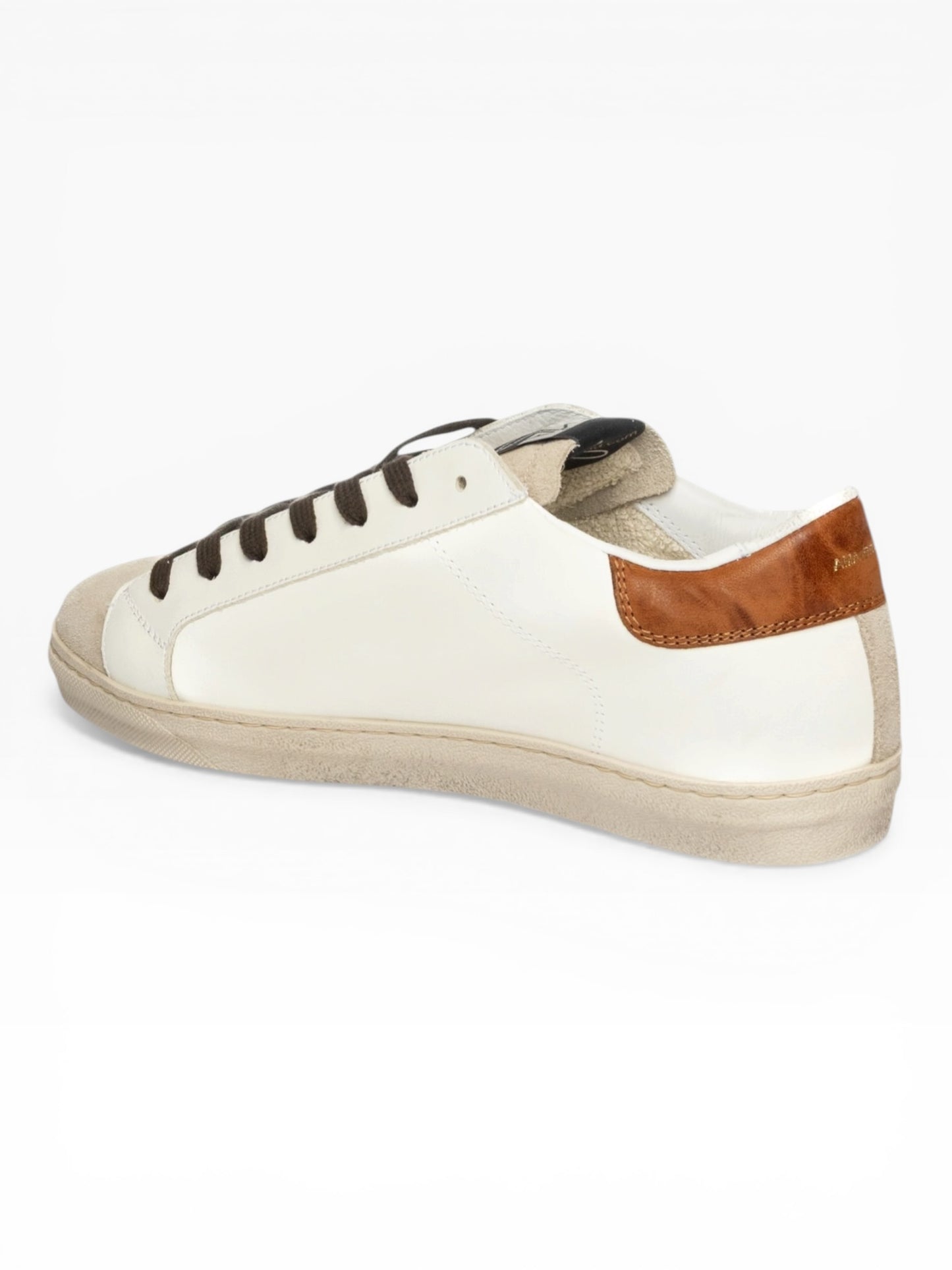 AMA BRAND SNK 4319 BIANCO/MARRONE