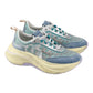PREMIATA 7506 HILL IN CAMOSCIO E TESSUTO AZZURRO