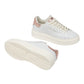 CRIME LONDON NEW EXTRA IN PELLE BIANCA/ROSA