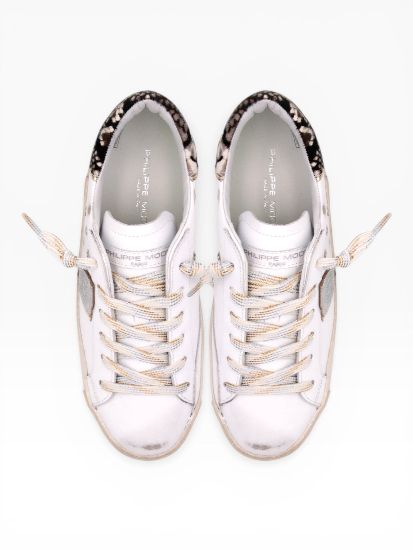 PHILIPPE MODEL PRLD VY09 BIANCO/PITONE