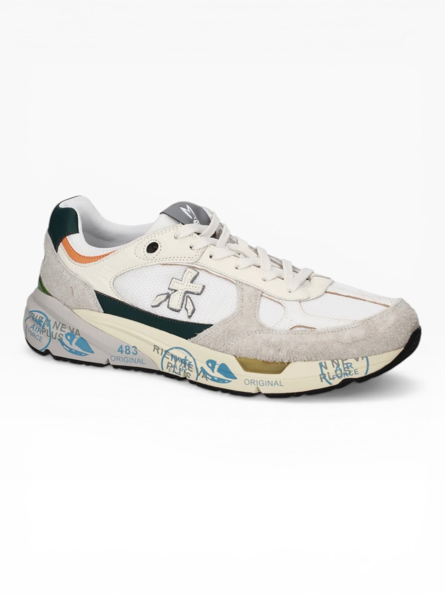 PREMIATA MASE 8111 BIANCO/VERDE