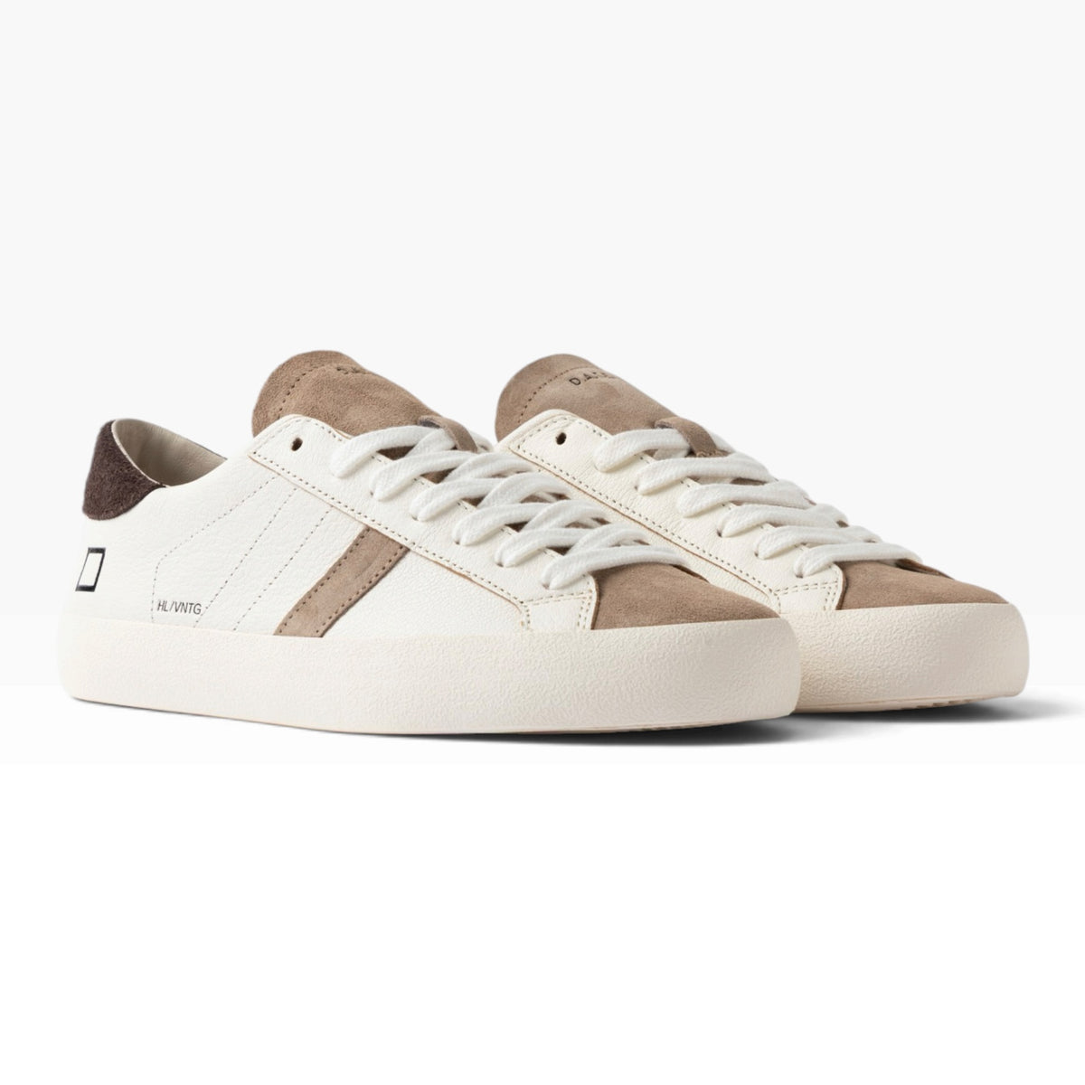 DATE HILL LOW VINTAGE BIANCO/ MARRONE