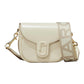 MARC JACOBS THE COVERED SADDLE IN PELLE BEIGE