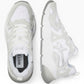 W6YZ SARAH SUEDE 1N77 BIANCO/ARGENTO