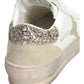AMA BRAND 4048 PELLE BIANCA/ORO GLITTER