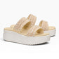 HEY DUDE AUSTIN SLIDE WOVEN 0QT BOLDER TAN