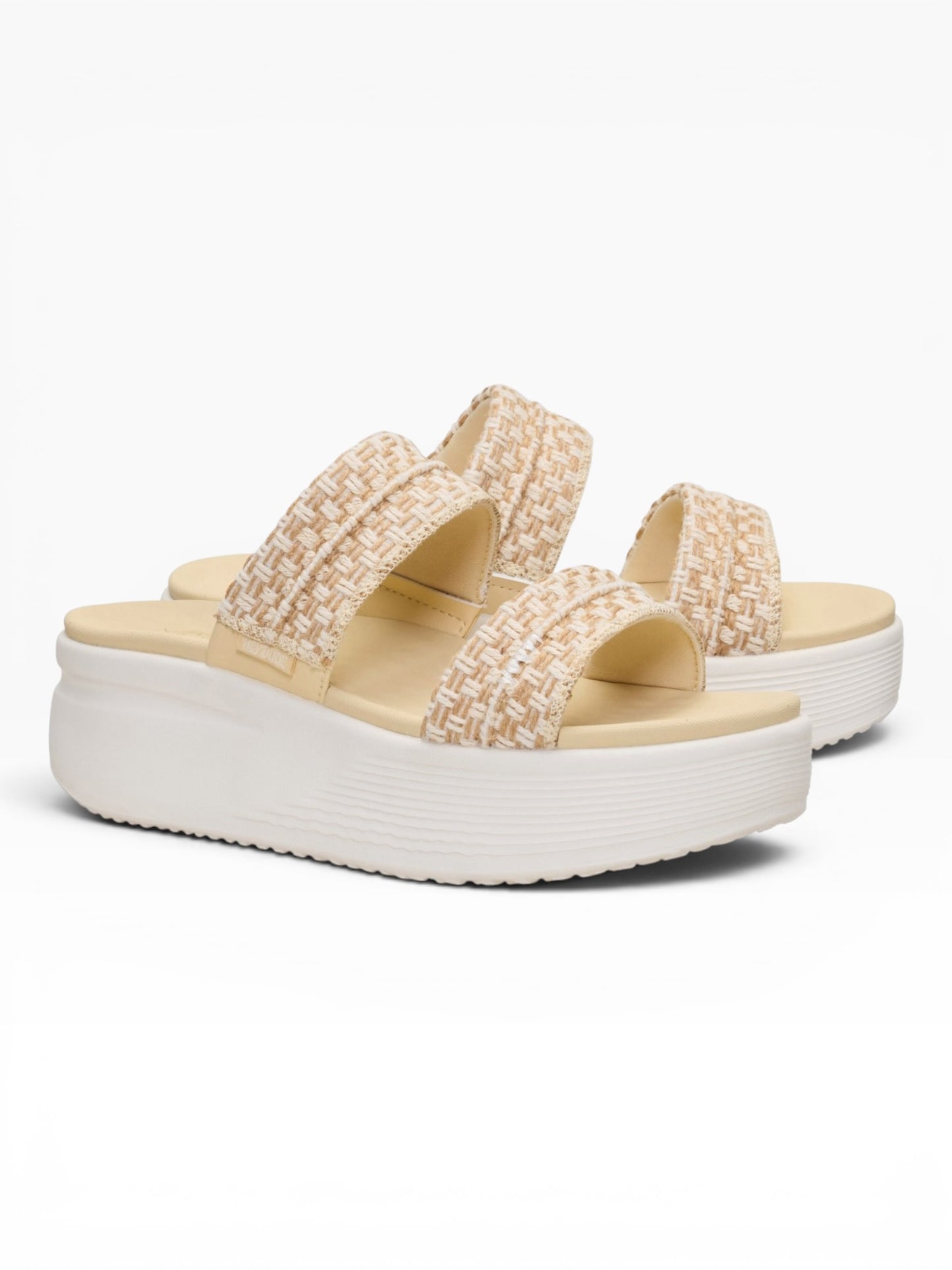 HEY DUDE AUSTIN SLIDE WOVEN 0QT BOLDER TAN