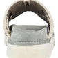 MOU BIO SANDAL BICOLOR VERDE/BEIGE (TEA)
