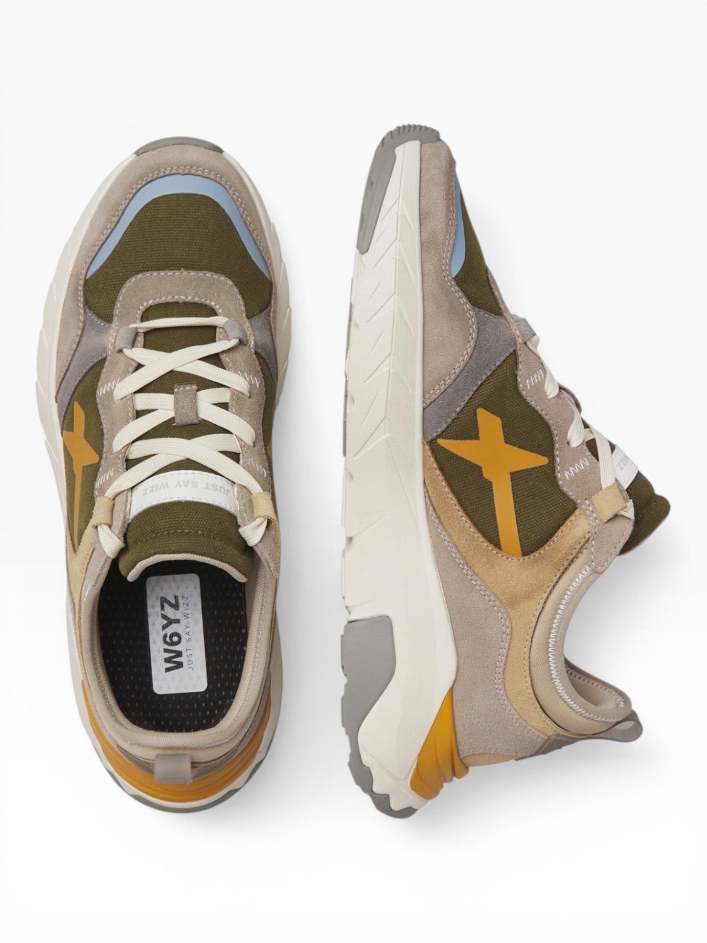 W6YZ NEXT DENIM 4D35 BEIGE/VERDE
