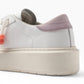 DATE HILL LOW PLATFORM CALF WHITE/PINK