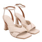 ANGEL ALARCON 073077R SANDALO IN PELLE BEIGE