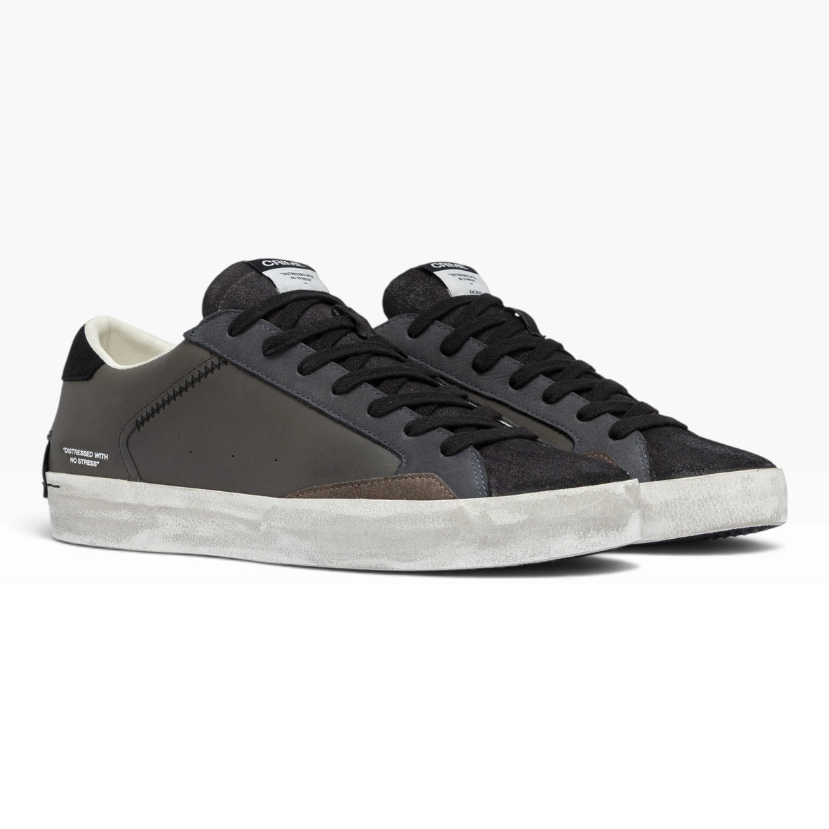 CRIME LONDON DISTRESSED 11008 GRIGIO/MARRONE