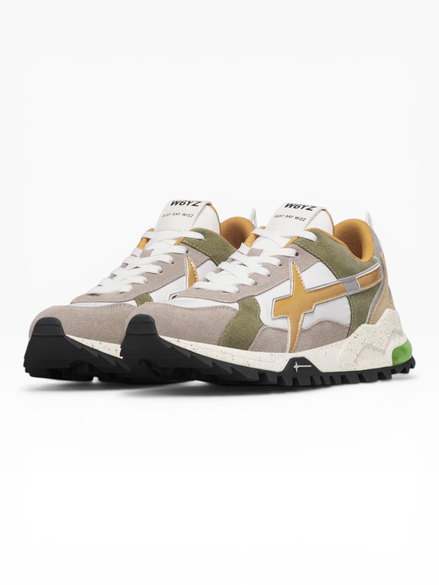 W6YZ BREEZE SUEDE 1D23 BEIGE/ VERDE