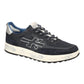 PREMIATA NOUS 6857 IN CAMOSCIO/TESSUTO BLU