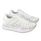 PREMIATA 7364 CONNY PELLE FORATA BIANCA