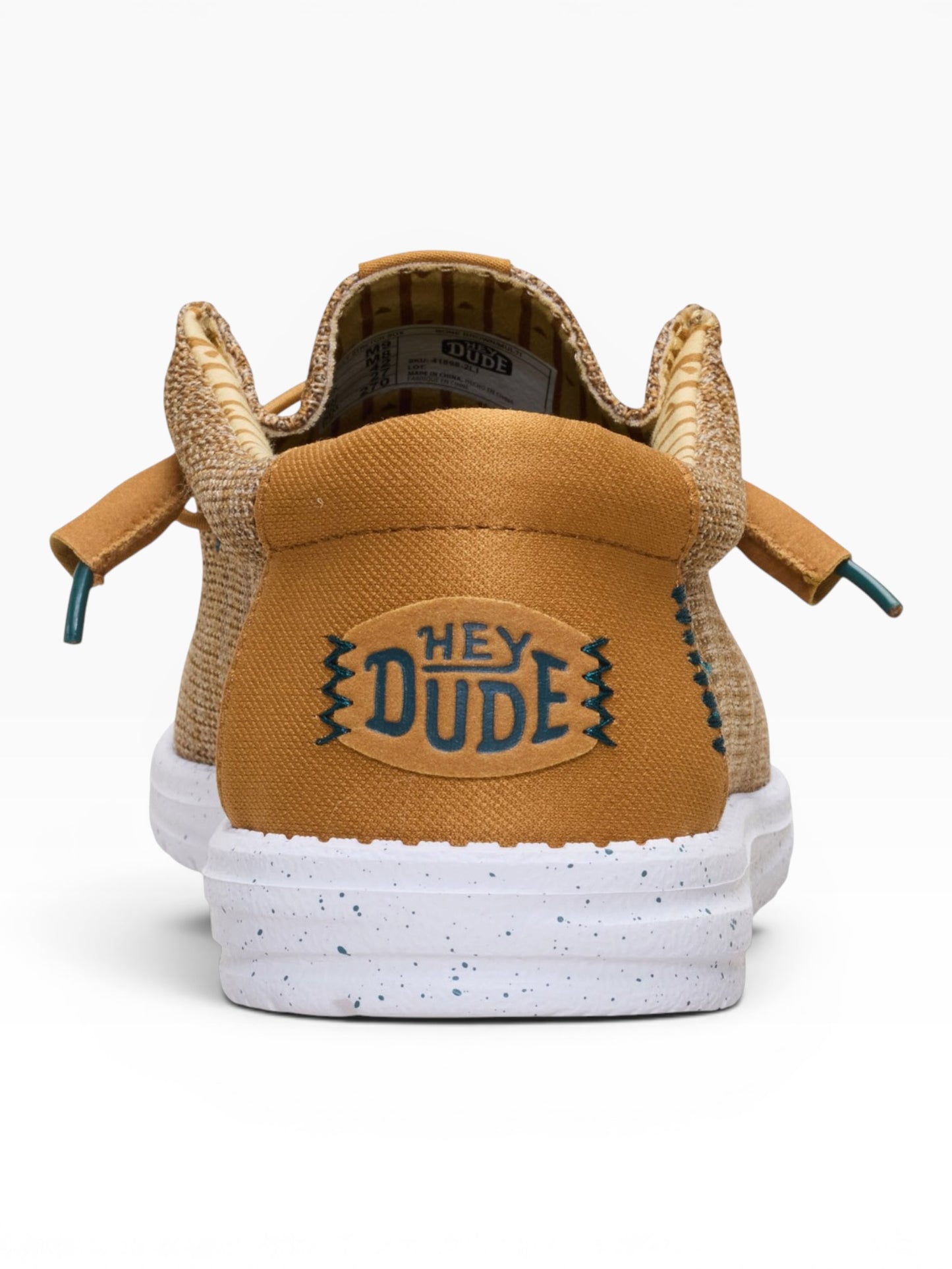 HEY DUDE WALLY STR SOX 2LI BONE BROWN