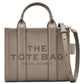 MARC JACOBS LEATHER CROSSBODY IN PELLE WOLF GREY