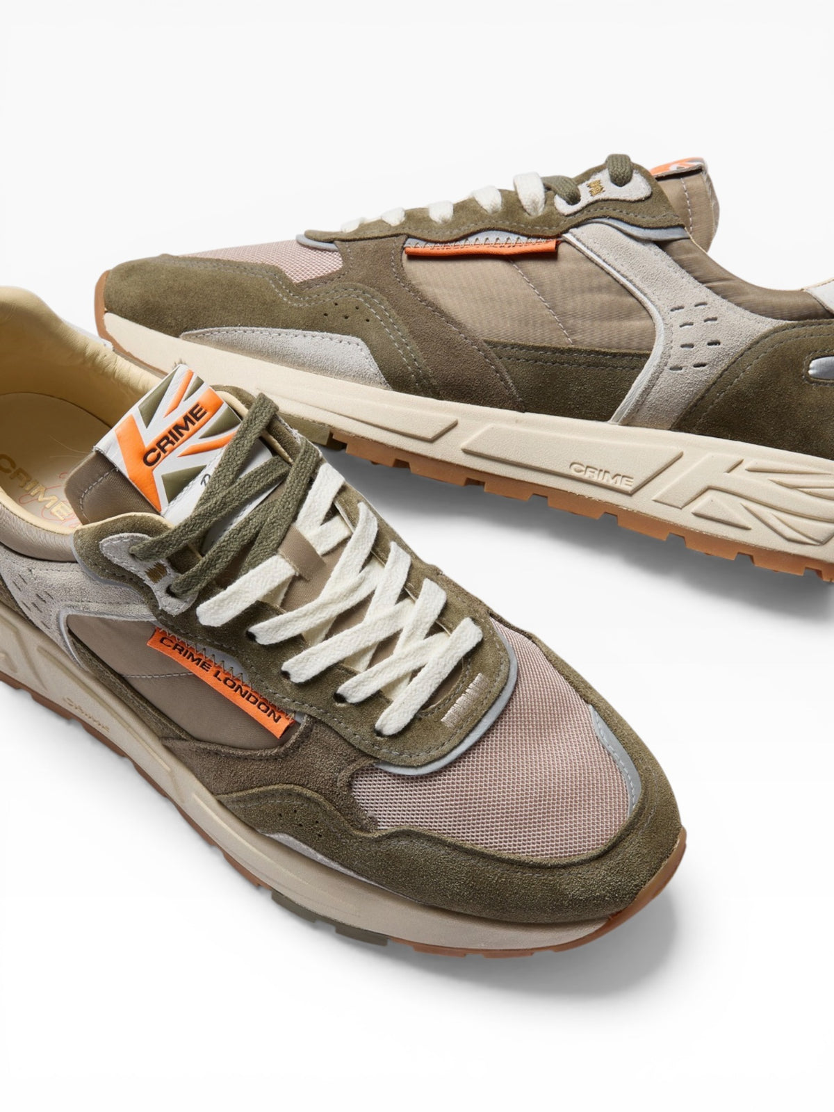 CRIME LONDON RUSH 19603 VERDE/ARANCIO