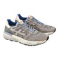 PREMIATA MICK 7247 IN CAMOSCIO E TELA GRIGIO LACCI AZZURRI