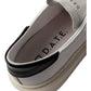 DATE HILL LOW PLATFORM IN PELLE BIANCA/NERA LACCI ROSA