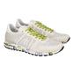 PREMIATA ERIC 7268 IN CAMOSCIO TRAFORATO BIANCO LACCI FLUO