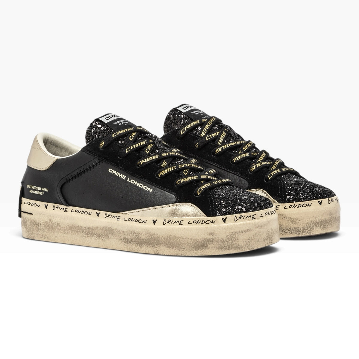 CRIME LONDON DISTRESSED PLATFORM 25074 NERA