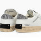CRIME LONDON DISTRESSED 29000 BIANCO/ARGENTO