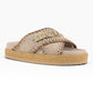 MOU CRISS CROSS STITCH BEIGE/ORO