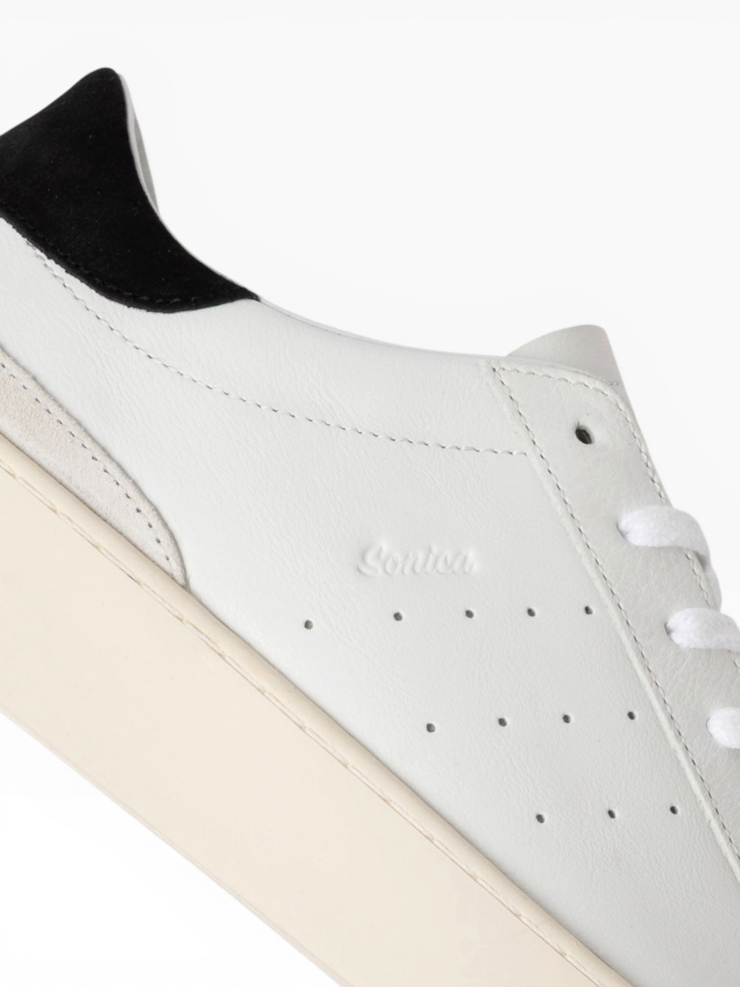 DATE SONICA CALF MAN WHITE/BLACK
