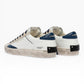 CRIME LONDON DISTRESSED 19003 BIANCO/BLU