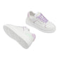 CRIME LONDON MAGNETIC IN PELLE BIANCA/VIOLA