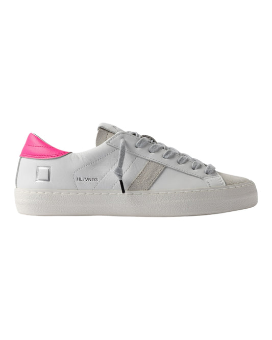DATE HILL LOW VINTAGE BIANCA/FUXIA FLUO