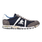 PREMIATA LUCY 7089 IN CAMOSCIO GRIGIO/BLU
