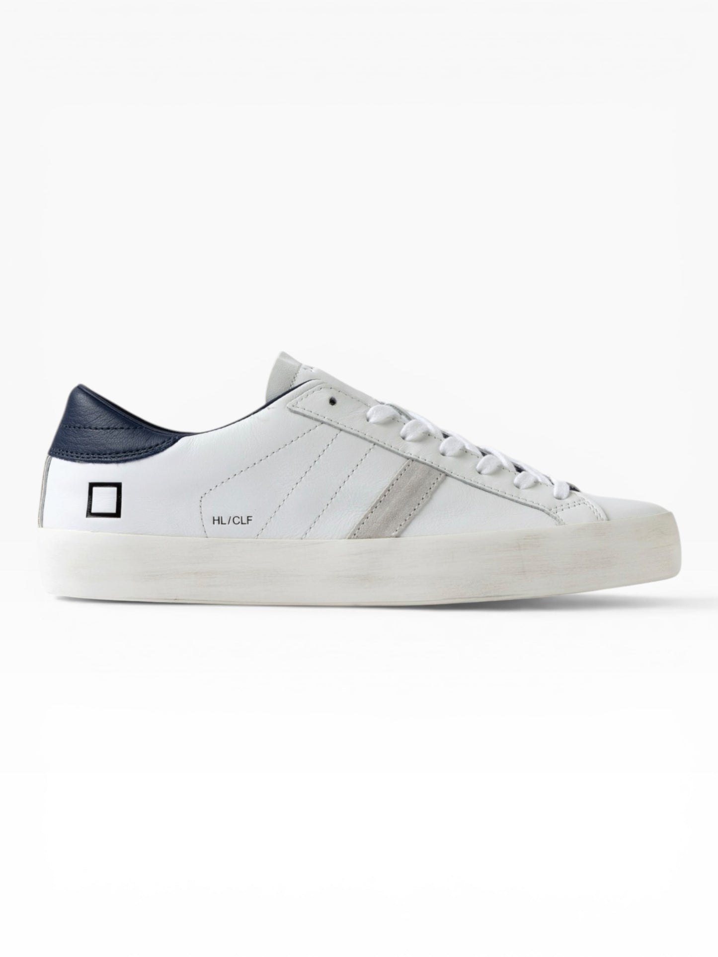 DATE HILL LOW CALF WHITE/ BLU