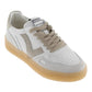VICTORIA 7129125D SNEAKERS IN PELLE E CAMOSCIO BIANCA FONDO MIELE