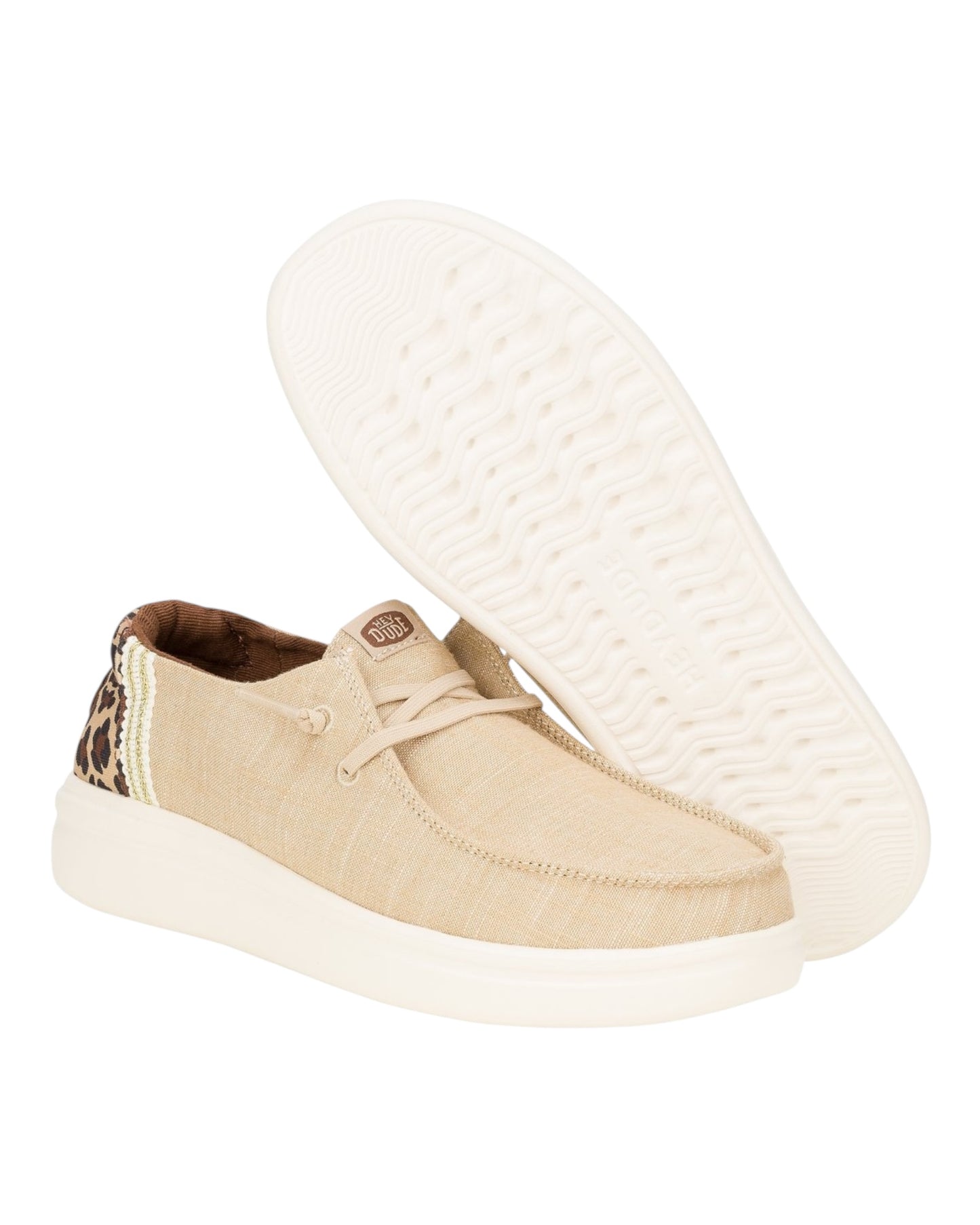 HEY DUDE WENDY RISE ANIMAL BEIGE