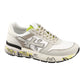 PREMIATA MICK 7212 IN CAMOSCIO GRIGIO/BIANCO