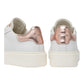 CRIME LONDON NEW EXTRA IN PELLE BIANCA/ROSA