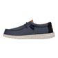 HEY DUDE WALLY WASHED IN CANVAS BLU