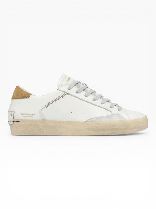 CRIME LONDON DISTRESSED 14006 BIANCO/BEIGE