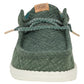 HEY DUDE WALLY JUTE IN TESSUTO VERDE