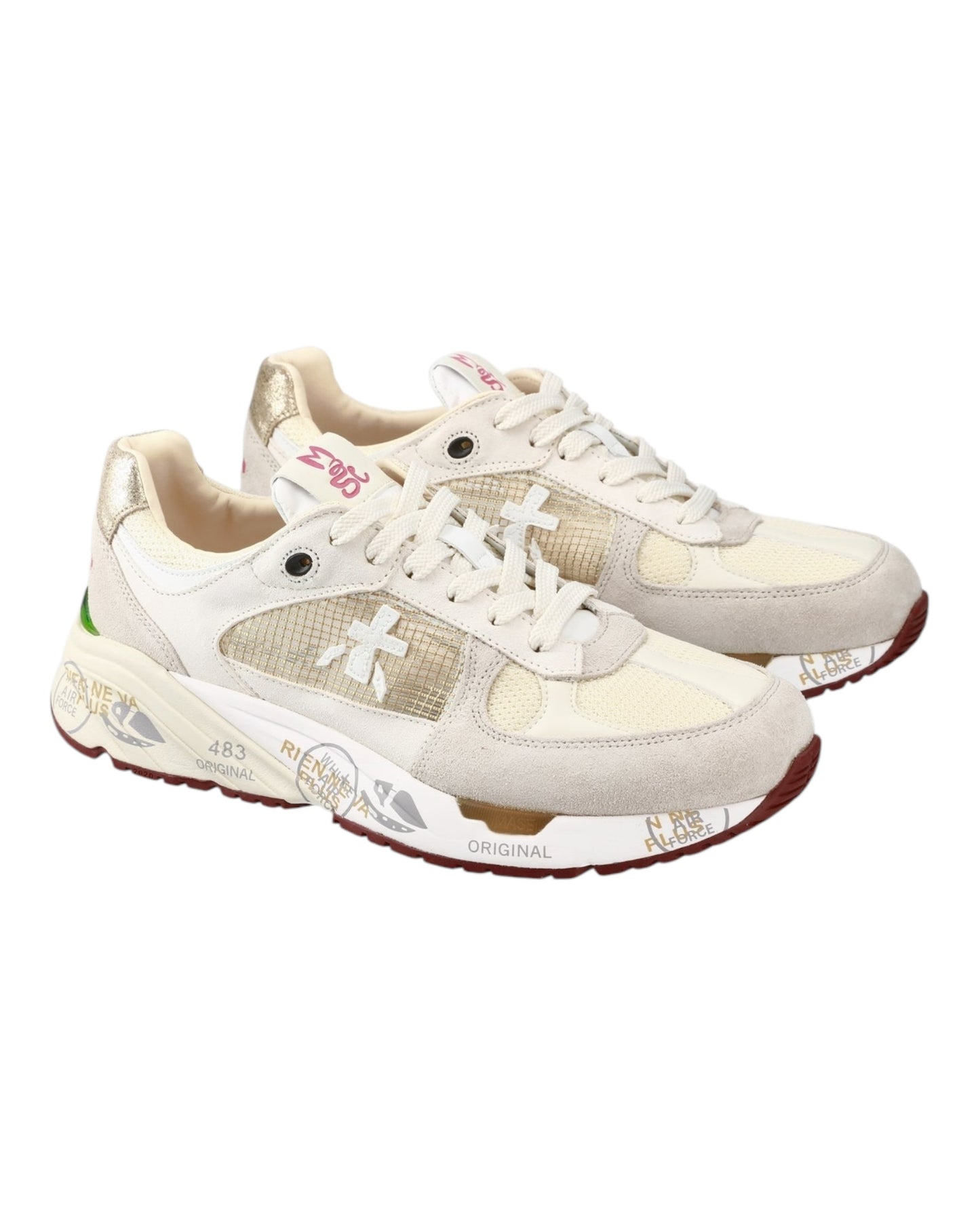 PREMIATA MASE-D 7399 IN CAMOSCIO BEIGE