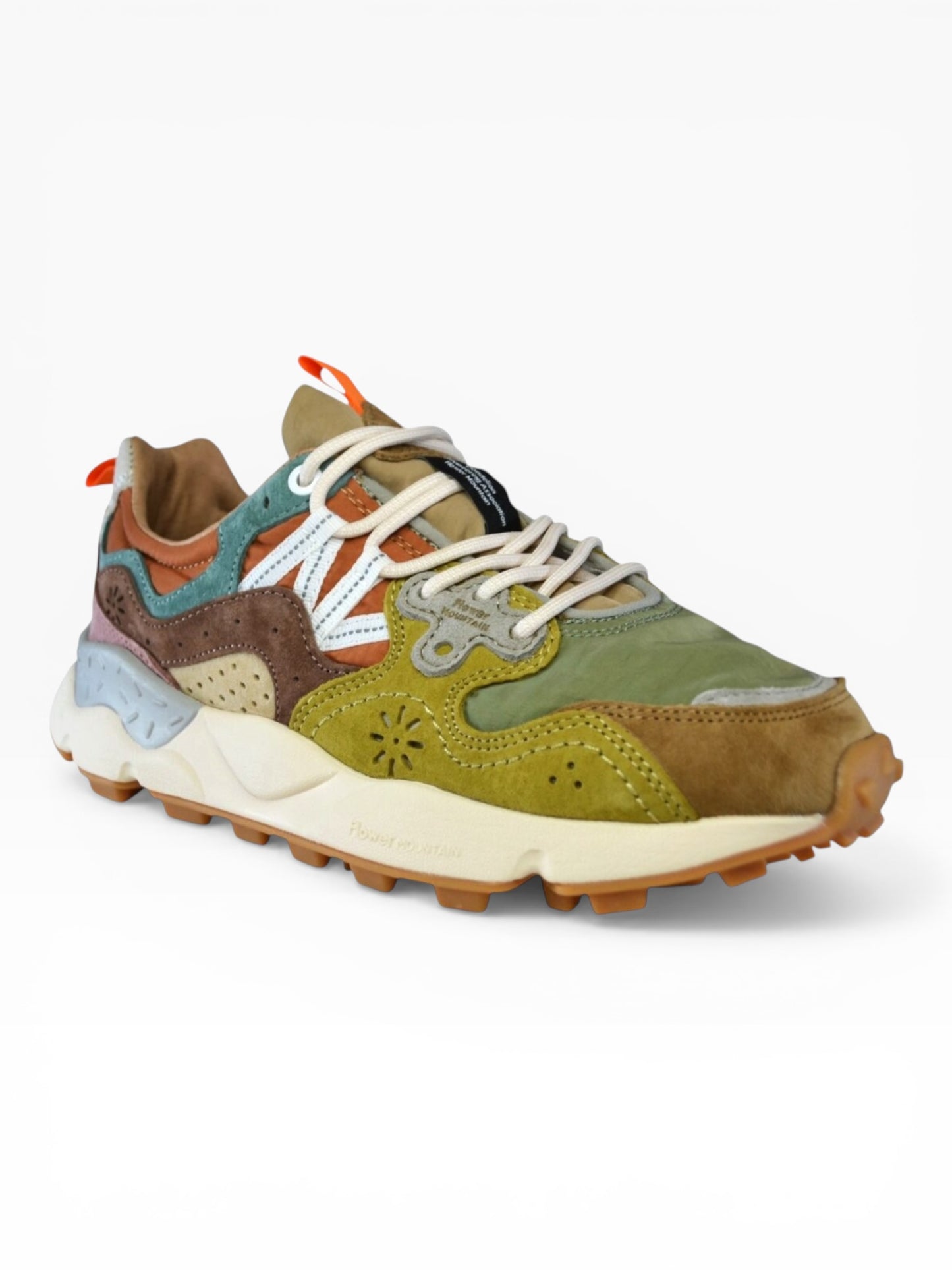 FLOWER MOUNTAIN YAMA 4D78 MARRONE/BEIGE