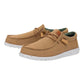 HEY DUDE WALLY WASHED IN CANVAS BEIGE