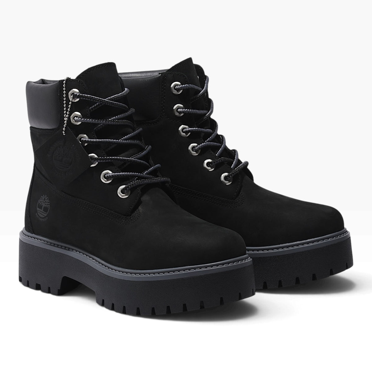 TIMBERLAND STONE STREET 6 IN LACE JETBK NERO