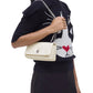 MARC JACOBS THE DUAL CHAIN MINI BAG IN PELLE PANNA